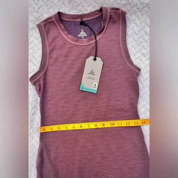 Prana Body Contour Becksa Mauve Dress NWT - Picture 4 of 8